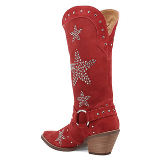 Thumbnail 6: Dingo Women's Lucky Stars Suede Leather Boots 