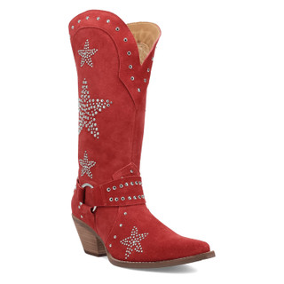 Thumbnail 1: Dingo Women's Lucky Stars Suede Leather Boots 