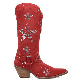 Thumbnail 7: Dingo Women's Lucky Stars Suede Leather Boots 