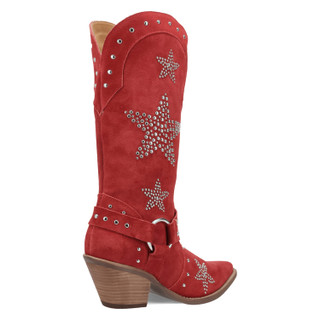 Thumbnail 8: Dingo Women's Lucky Stars Suede Leather Boots 