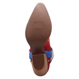 Thumbnail 9: Dingo Women's Lucky Stars Suede Leather Boots 