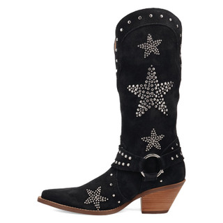 Thumbnail 9: Dingo Women's Lucky Stars Suede Leather Boots 
