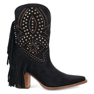 Thumbnail 2: Dingo Women's Star Power Suede Leather Booties 