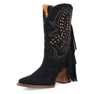 Thumbnail 5: Dingo Women's Star Power Suede Leather Booties 