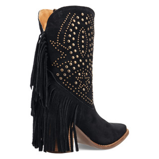 Thumbnail 9: Dingo Women's Star Power Suede Leather Booties 