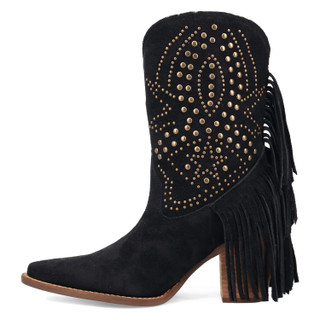 Thumbnail 10: Dingo Women's Star Power Suede Leather Booties 