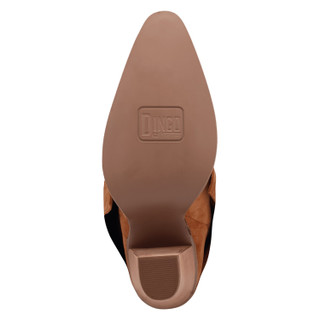 Thumbnail 2: Dingo Women's Buckle Bunny Suede Leather Boots 