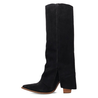 Thumbnail 5: Dingo Women's Buckle Bunny Suede Leather Boots 