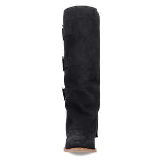 Thumbnail 6: Dingo Women's Buckle Bunny Suede Leather Boots 