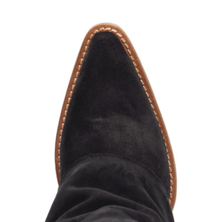 Thumbnail 8: Dingo Women's Buckle Bunny Suede Leather Boots 