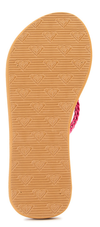 Thumbnail 2: ROXY Girls Braided Strap Flip Flops 