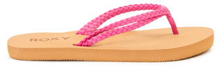 Thumbnail 3: ROXY Girls Braided Strap Flip Flops 