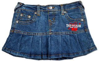 Thumbnail 1: True Religion Little Girls Denim Skort 
