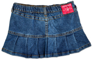 Thumbnail 3: True Religion Little Girls Denim Skort 