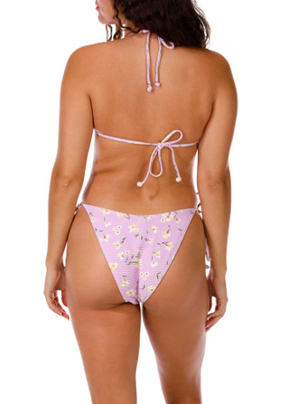 Thumbnail 4: BILLABONG Juniors Lula Peaceful Petals Triangle Bikini Top 