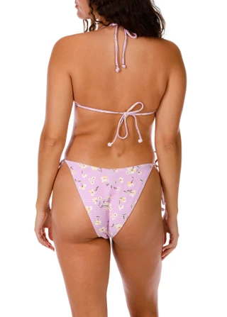 Thumbnail 2: BILLABONG Juniors Lula Peaceful Petals Triangle Bikini Top 