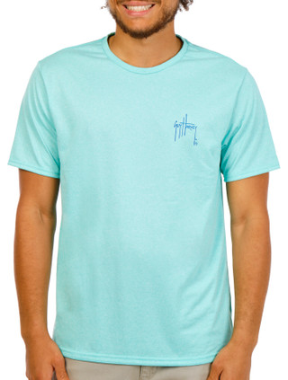 Thumbnail 2: Guy Harvey Men's Short Sleeve Performance T-Shirt 