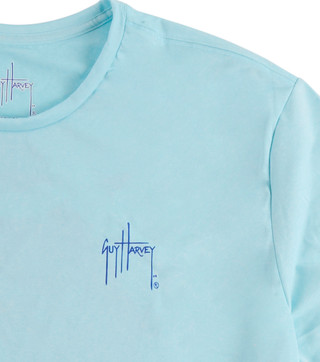 Thumbnail 3: Guy Harvey Men's Short Sleeve Performance T-Shirt 