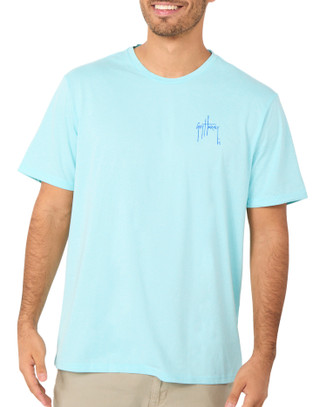 Thumbnail 5: Guy Harvey Men's Short Sleeve Fish Graphic Crew Neck Tee 