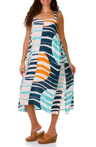 Thumbnail 1: O'Neill Juniors Miranda Midi Swim Cover Up Dress 