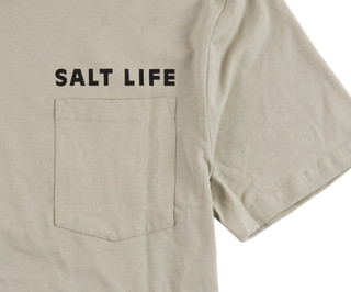Thumbnail 3: Salt Life Men's Catching Vibes Pocket T-Shirt 