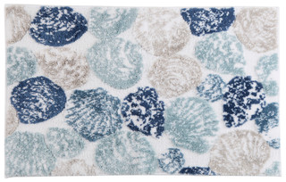 Thumbnail 1: Nautica 20x32 Coastal Shell Bath Rug 