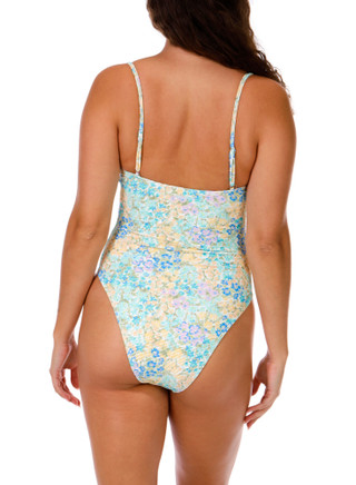 Thumbnail 3: BILLABONG Juniors Morgan Morning Swell One Piece Swimsuit 
