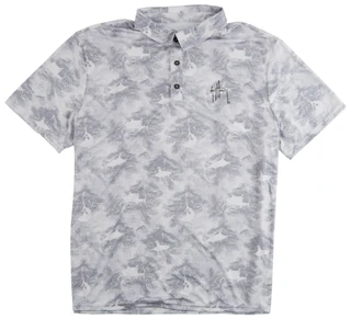 Thumbnail 1: Guy Harvey Men's Short Sleeve Knit Polo Shirt 