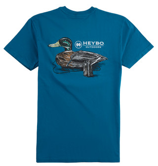 Thumbnail 2: Heybo Men's Outdoor Decoy Carving T-Shirt 