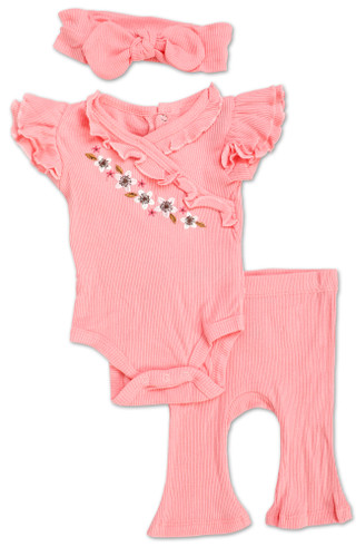 Thumbnail 1: Catherine Malandrino Baby Girls # Pc Pants Set  