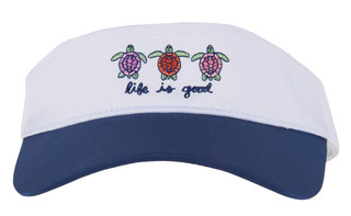 Thumbnail 5: Life is Good Women's Baseline Embroidered Visor  