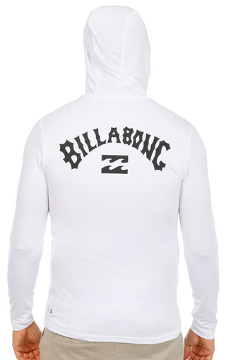 Thumbnail 1: BILLABONG Men's Outdoor Fishing Hooded Long Sleeve Sun Tee 