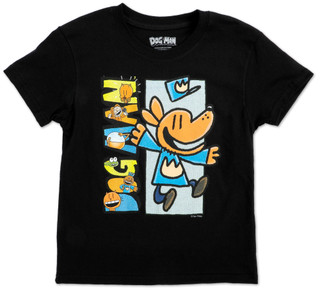 Thumbnail 1: Dog Man Little Boys Graphic Tee  