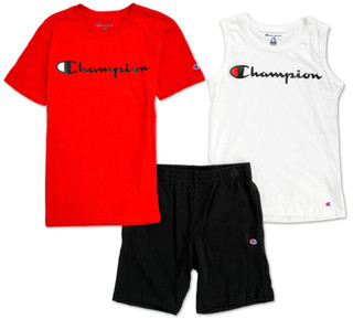 Thumbnail 1: Champion Boys 3 Pc Shorts Set  