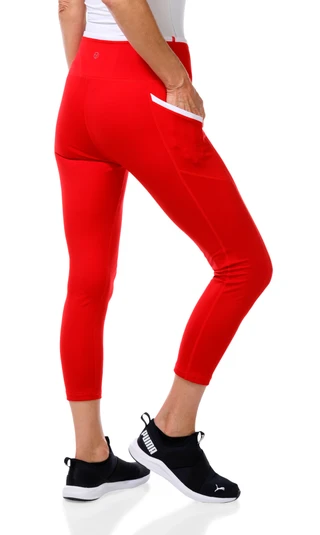 Thumbnail 2: VOGO Women's Active Allure Capri Leggings  