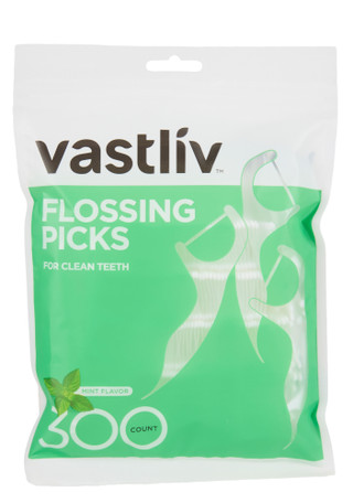 Thumbnail 1: Vastliv 300 Pk Mint Flavor Flossing Picks  