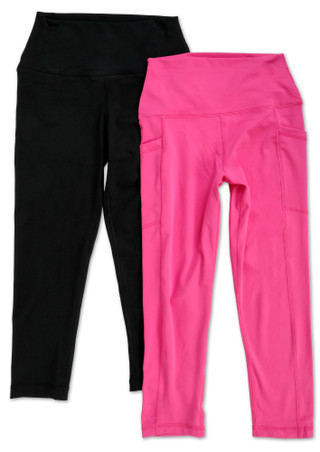 Thumbnail 1: 90 Degree Women's Active 2 Pk Leggings  