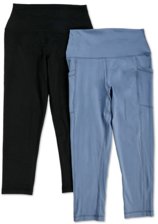 Thumbnail 1: 90 Degree Women's Active 2 Pk Leggings  
