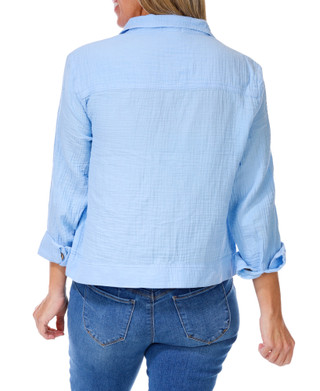 Thumbnail 2: Dash Women's Solid Button Down Top  