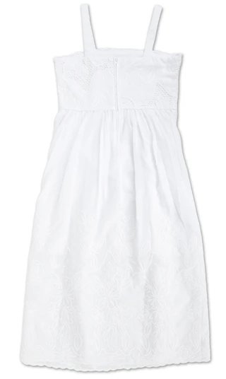 Thumbnail 2: Rare Editions Girls Sleeveless Eyelet Dress  