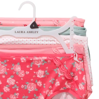 Thumbnail 2: Laura Ashley Women's 5 Pk Brief Panties Set 