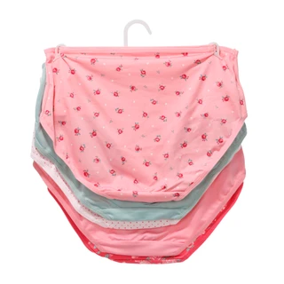 Thumbnail 3: Laura Ashley Women's 5 Pk Brief Panties Set 