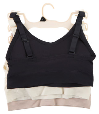 Thumbnail 2: ANNE KLEIN Plus 3 Pk Seamless Comfort Bralettes 