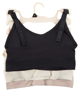 Thumbnail 2: ANNE KLEIN Plus 3 Pk Seamless Comfort Bralettes 