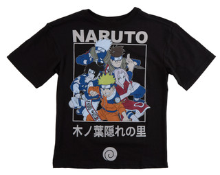 Thumbnail 1: NARUTO Big Boys Short Sleeve Graphic Tee 