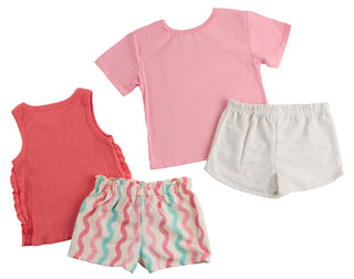 Thumbnail 2: Disney Little Girls 4 Pc Mix & Match Set 