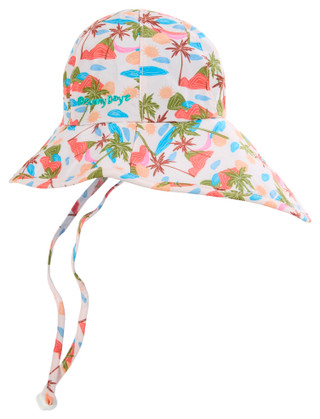 Thumbnail 3: Sun N' Sand Baby Boys Tapered Floppy Brim Hat 
