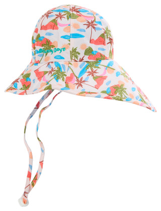 Thumbnail 3: Sun N' Sand Baby Boys Tapered Floppy Brim Hat 