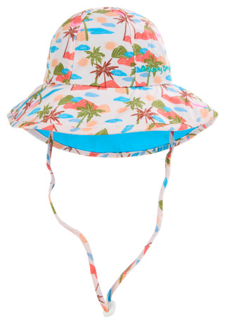 Thumbnail 1: Sun N' Sand Baby Boys Tapered Floppy Brim Hat 