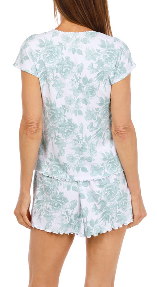 Thumbnail 3: LOFT Women's 2 Pc Pajama Shorts Set 